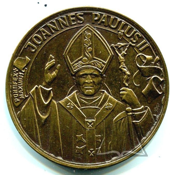 JAN Paweł II Joannes Paulus II Pontifex Maximus Aukcja