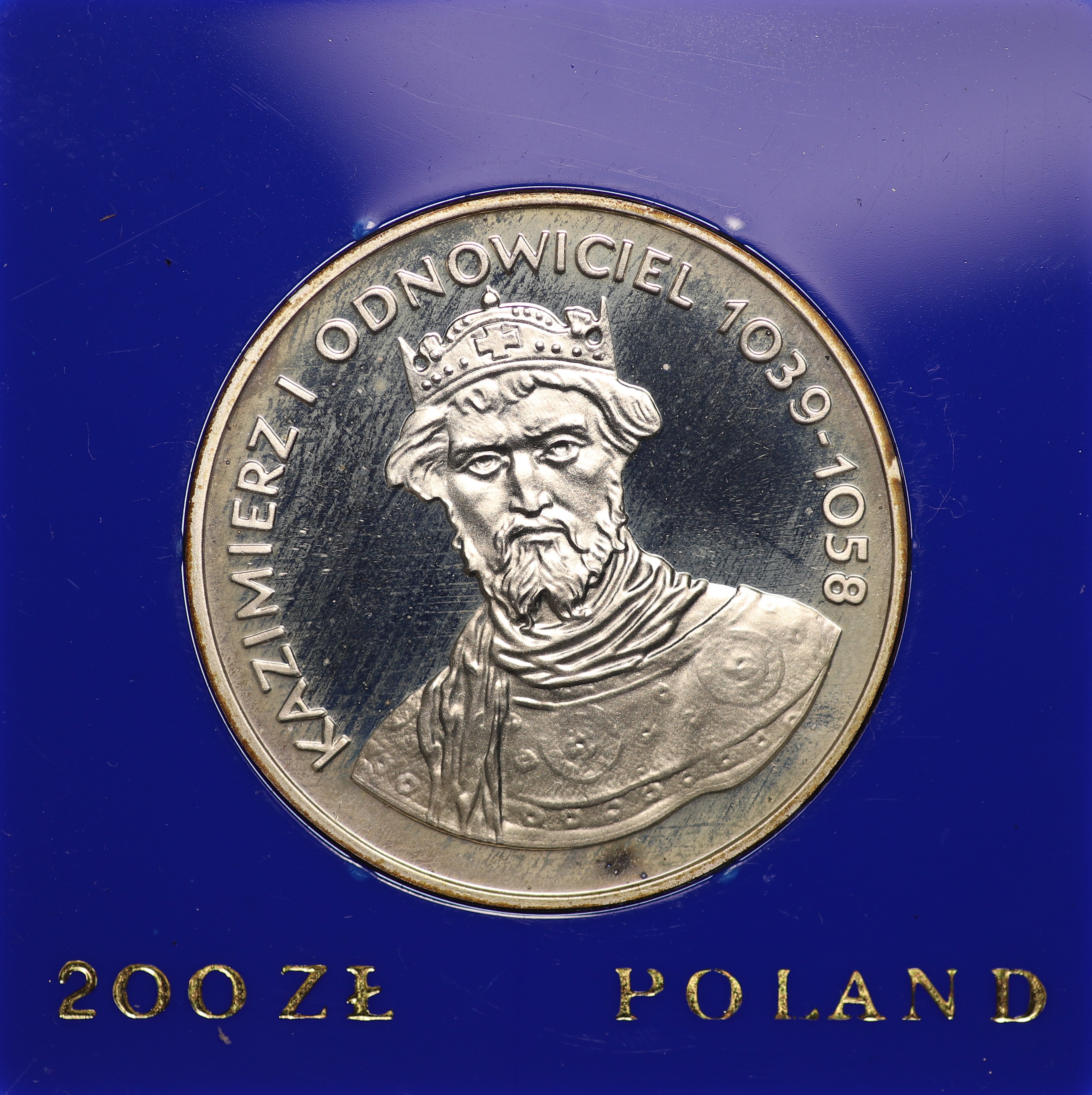 200 złotych 1980 Kazimierz I Odnowiciel Aukcja internetowa