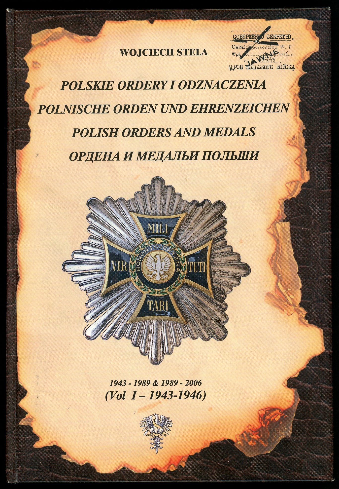 Stela Polskie Ordery I Odznaczenia 1943 1946 Aukcja Internetowa