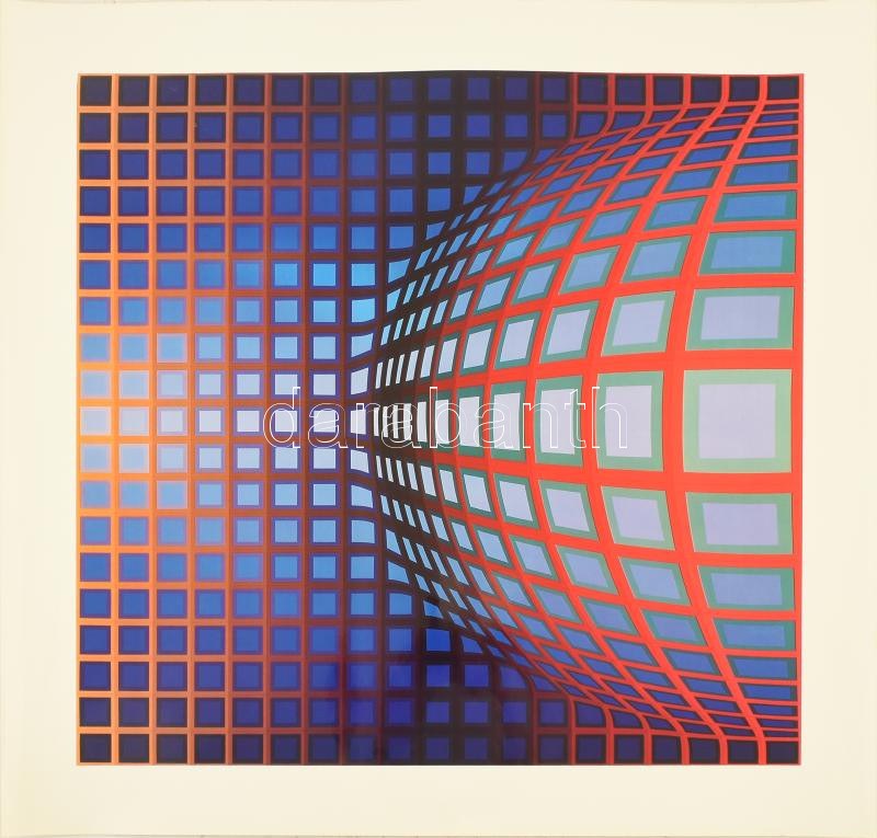 Vasarely Victor Kezdi Vega Heliograv R Pap R Neuchatel