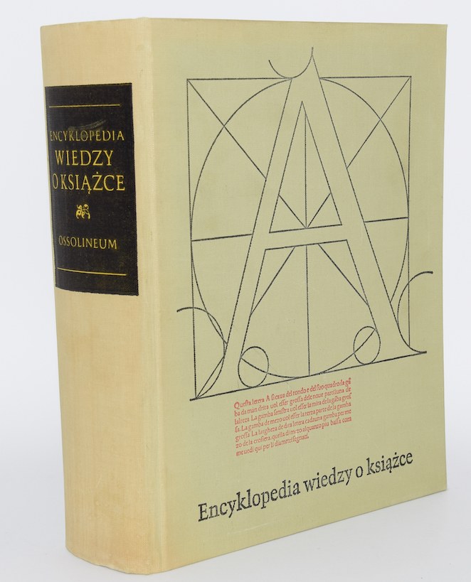 ENCYKLOPEDIA wiedzy o książce Wrocław 1971 Ossolineum Aukcja