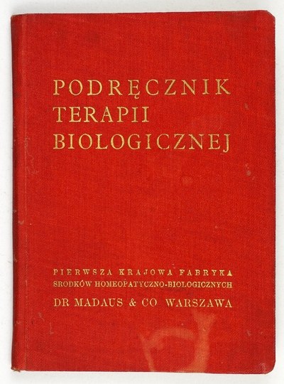 Podr Cznik Terapji Biologicznej Warszawa Pierwsza Krajowa