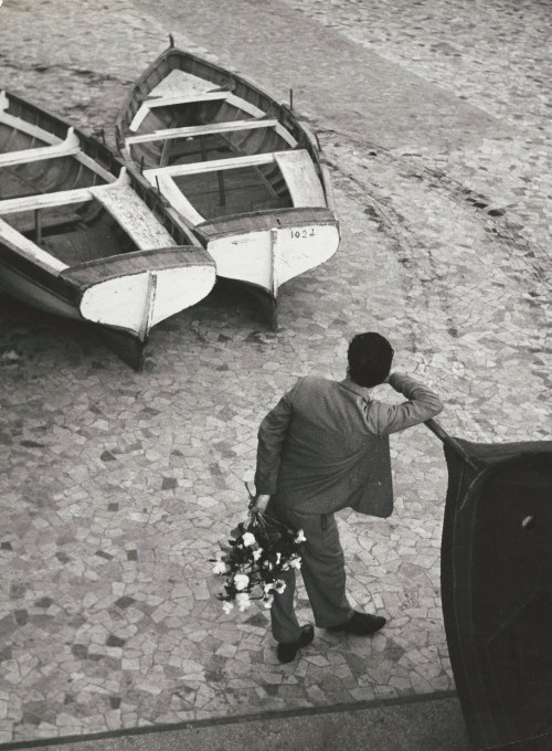 Znudzony oczekiwaniem, 1957, Henryk Hermanowicz