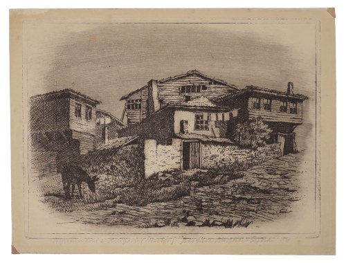 Wspomnienie z Bułgarii (Neseber), 1954, Barbara Narębska-Dębska