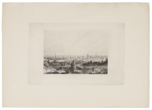 Widok Gdańska, 1841, Henry Winkles