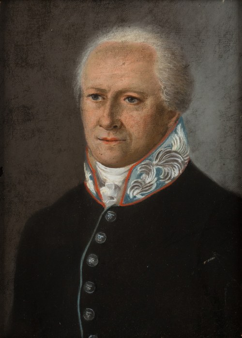 "Portret Kazimierza Konstantego Platera", Józef Pitschmann