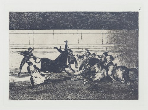 Plansza E – Śmierć Pepe Illo, Francisco Goya