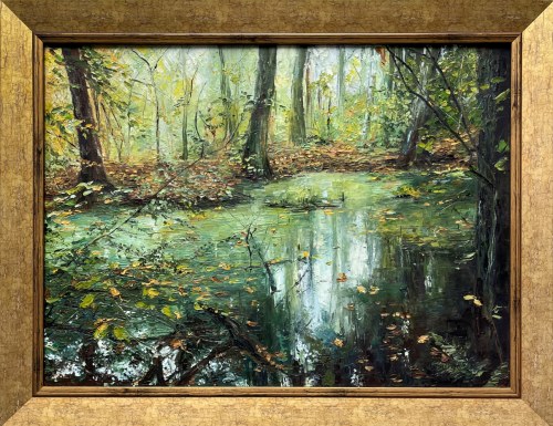 Niebieskie jesienną porą, 2012, Monika Buczyńska
