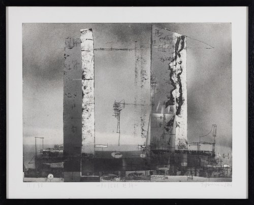 Pejzaż no 34 (Dwie wieże), 2004, Tomasz Daniec