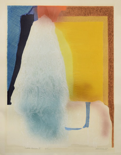 Figura Niebieska IX, 1975, Halina Chrostowska