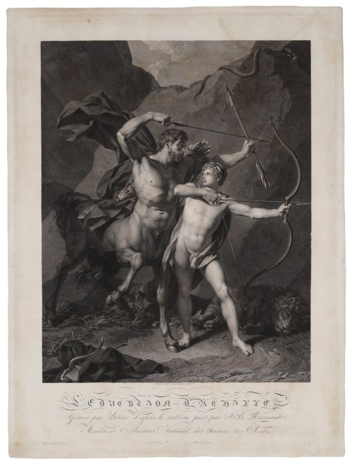 Edukacja Achillesa, (tyt.oryg.: „L’Education d’Achille”, 1797-1798, Jean Baptiste Regnault