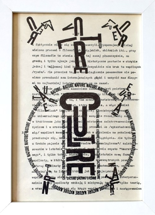 Culture nature vulture, 1995/2015, Mariusz Libel