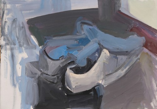 Martwa natura z butami, 1988, Michał Moląg
