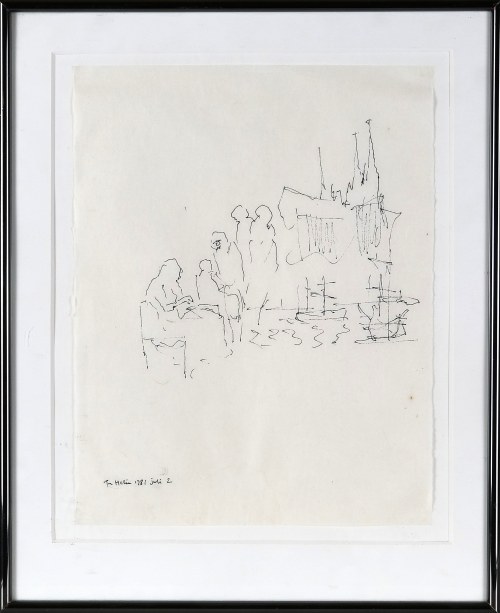 Widok z miasteczka, 1981, P. Helin
