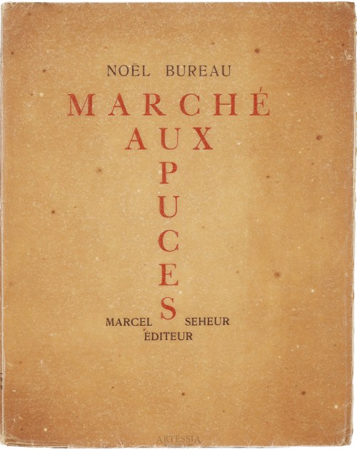 Marche aux puces, z grafiką T. Makowskiego, 1930, Noël Bureau
