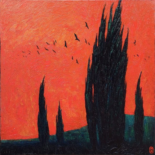 Wrzosowe wzgórza, 2008, Arkadiusz Prucnel