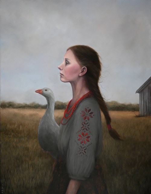 Siwa gąska, siwa, 2026, Aleksandra Czybrzyk