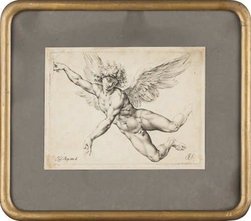 nazywany również Cavaliere D'arpino (1568-1640), Anioł w locie, Giuseppe Cesari