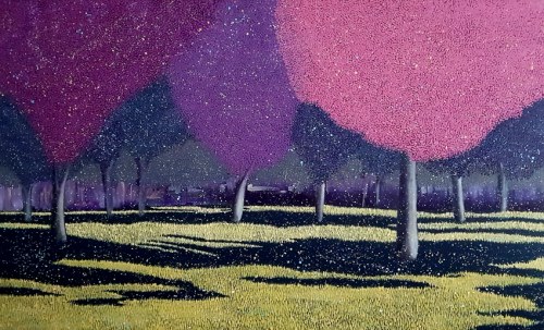 Rajskie Jabłonie z cyklu Arboretum, 2018 r., Jacek Malinowski