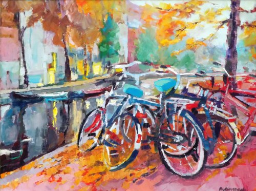 Jesień w Amsterdamie, 2016 r., Roman Gruszecki