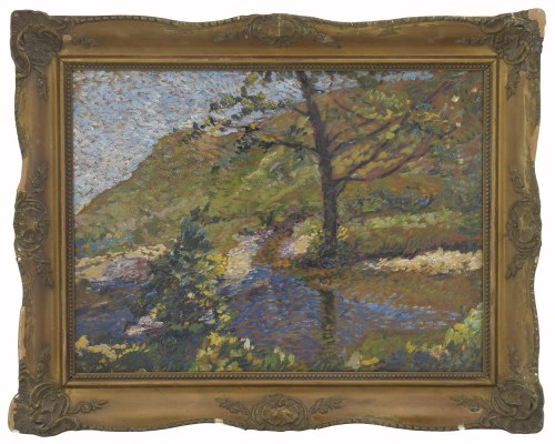 Pejzaż II, ok. 1923, Jan Golus
