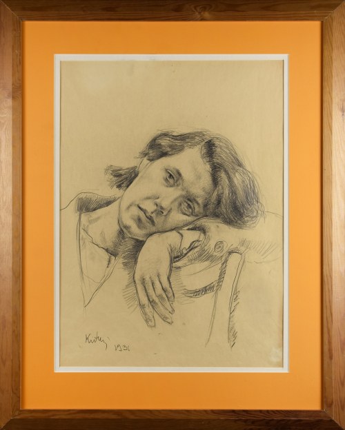 Portret kobiety, 1936, Józef Kidoń