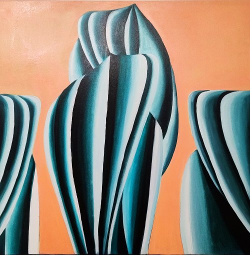 Fleur mystique VI, 2018, Agnieszka Łakoma