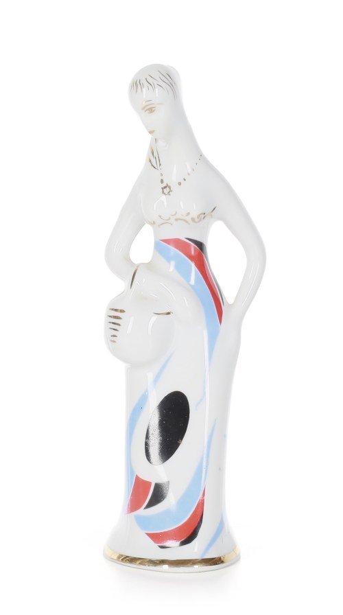 Figurka "Dama z koszem" / "Grzybiarka", Zbigniewa Śliwowska-Wawrzyniak