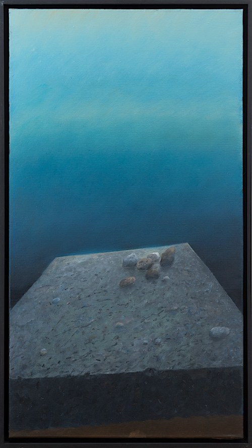 Trwanie błękitne, 2017, Stanisław Kortyka