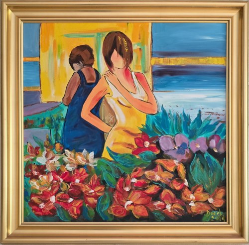 Dwie kobiety, 2004, E. Dudek
