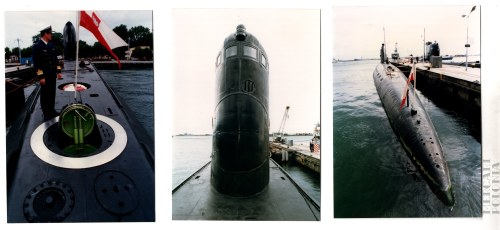 ORP Dzik, ORP Orzeł - Marynarka Wojenna, III Rp Fotografie Trzech Okrętów Wojennych Orp Wilk