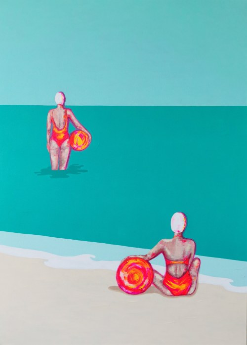 Plaża, 2026, Agnieszka Wydmańska