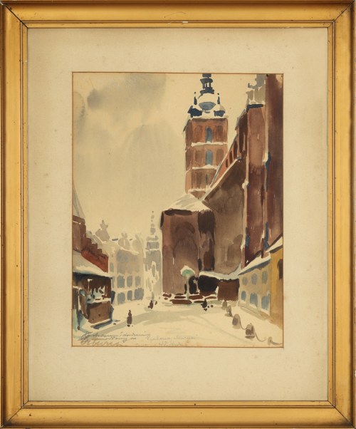 "Plac Mariacki w Krakowie", Franciszek Turek