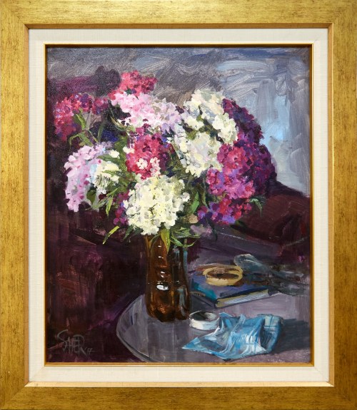 Kwiaty w wazonie, 2017, Yurii Sherstobitov