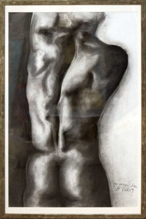 Akt męski, 2019, Magdalena Gaszyńska