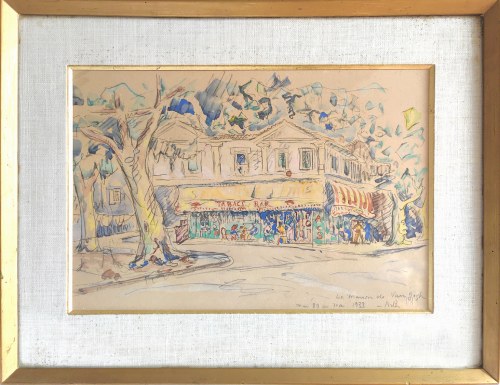 Dom Van Gogha w Arles, ok. 1950, Paul Signac