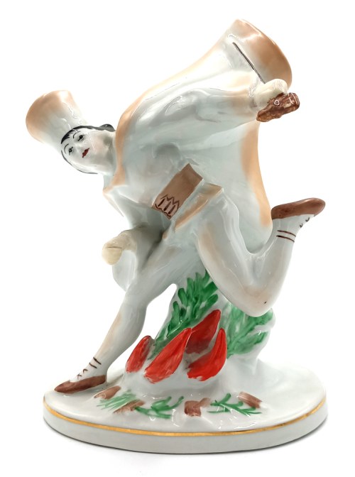 Harnaś](Ćmielów, l.60.XX w.), Figurka Janosik [Taniec zbójnicki