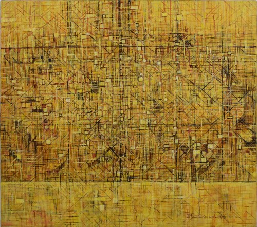 Z cyklu "Porządek - Żółty", 2010 - 2019, Barbara Frankiewicz