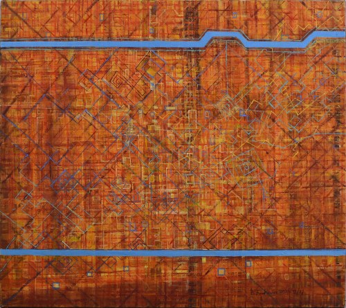 Z cyklu "Porządek - Pomarańczowy", 2010 - 2019, Barbara Frankiewicz