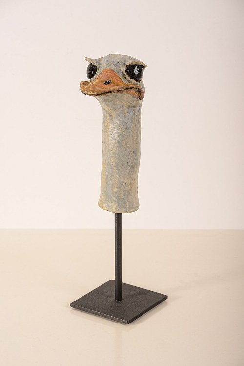 Struś, 2017, Margareta Lewkowicz