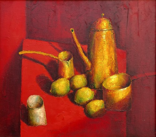 Martwa natura w purpurze, 2006, Gennadiy Tishchenko