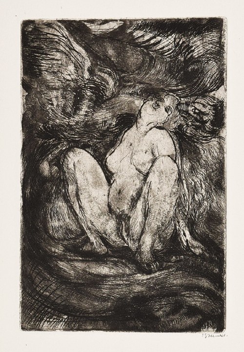 Érotique - Olga de Naples [Erotyk, Olga z Neapolu], 1925, Konstanty Brandel