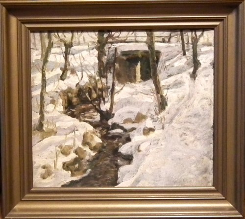 Strumień zimą, Karl Dehoust