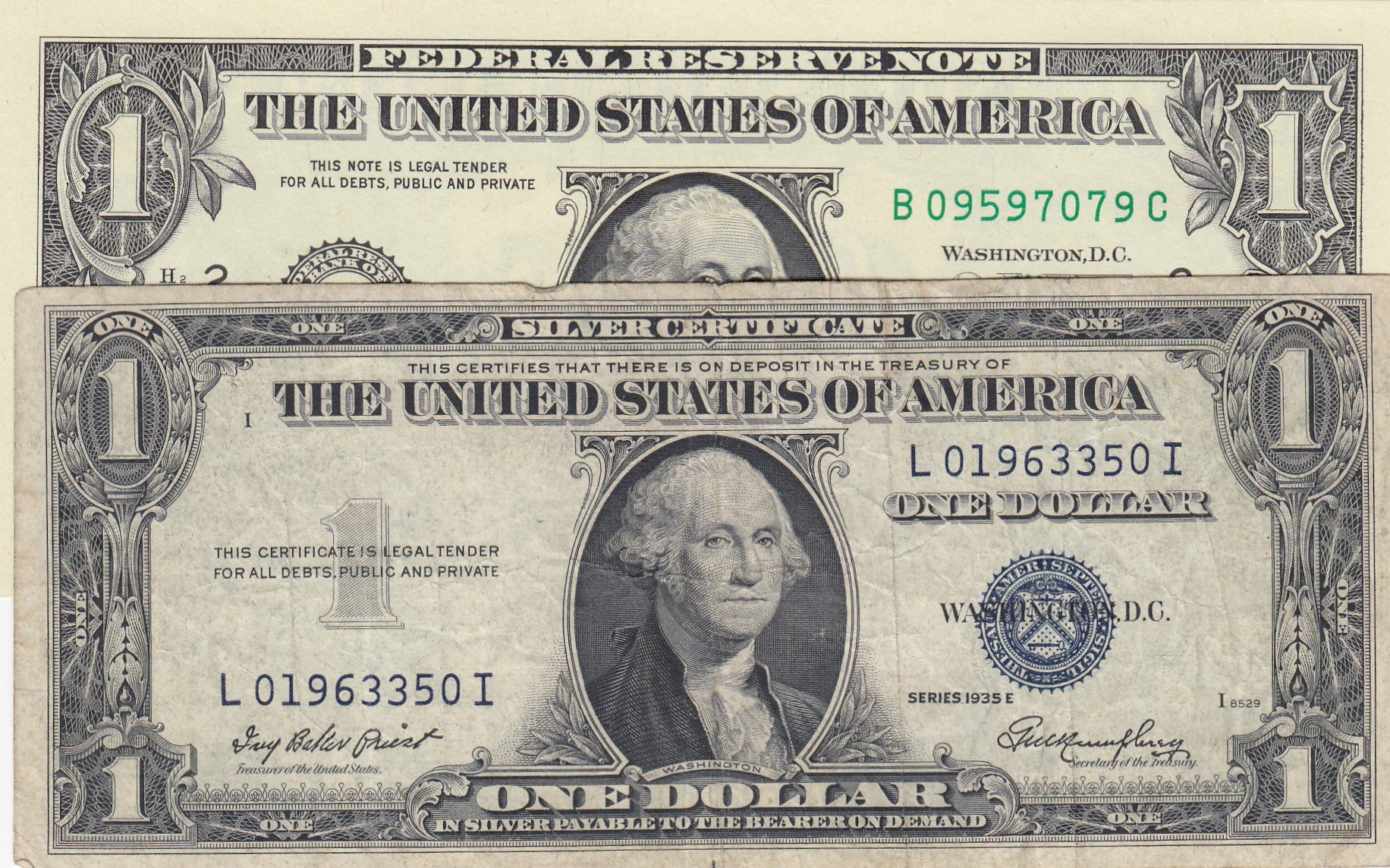 1 Доллар 1957. Боны США аукцион. The United States of America one Dollar. Paper money of the USA 1957 Г. книга. 1 80 долларов