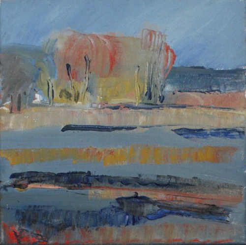 Widok z góry Strękowej, z cyklu: "Podlaskie peregrynacje", 2014, Barbara Bokota-Tomala
