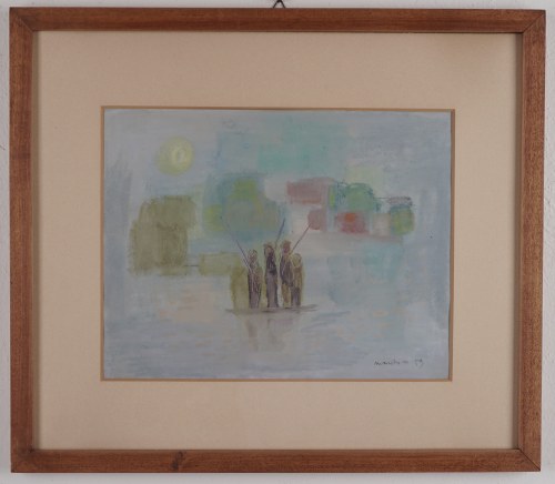 Alfredo Mantica (Senago 1903 – Broni 1996) – Kompozycja, 1959, Alfredo Mantica