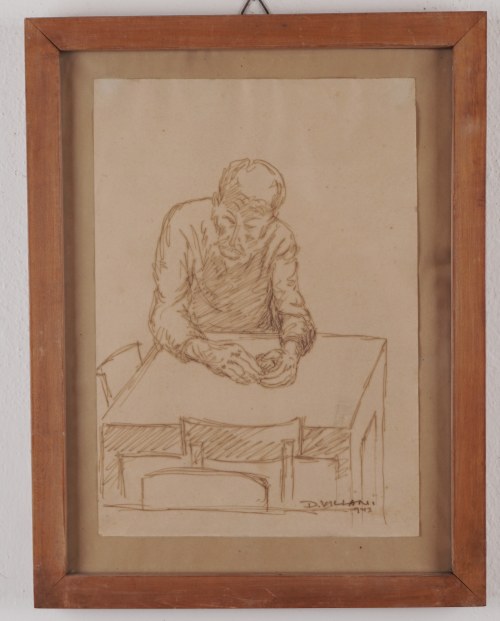 Dino Villani (Nogara 1898 – Mediolan 1989) – dozorca Villa Erba w Cernobbio, 1943, Dino Villani