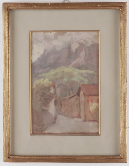 Gino Ghedina (Cortina 1894–1955) – Targi w Primiero z firmą Sasmar, 1952, Gino Ghedina