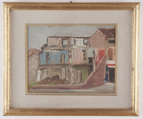 Angelo Fois (Bosa 1910 – Rzym 1988) – Domy, Angelo Fois