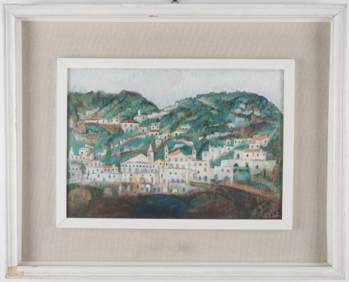 Giuseppe Di Lieto (Ravello 1926 – Positano 2004) – Krajobraz nadmorski, Giuseppe Di Lieto